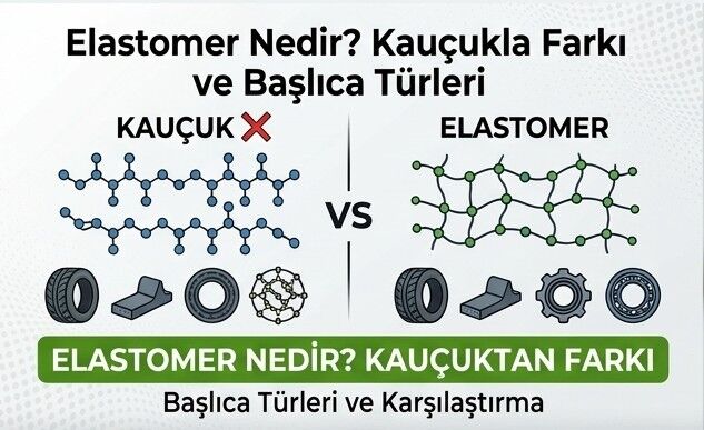 Elastomer Nedir? Kauçukla Farkı ve Başlıca Türleri
