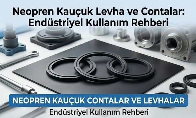 Neopren Kauçuk Levha ve Contalar: Endüstriyel Kullanım Rehberi