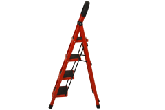 4 Basamaklı Metal Merdiven (1.48 Metre)