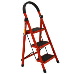 3 Basamaklı Metal Merdiven (1.30 Metre)