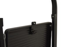 4 Basamaklı Metal Merdiven Hardy Siyah (1.48 Metre)