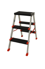 Alüminyum Çift Taraflı Merdiven 3+3 (SAR1323)