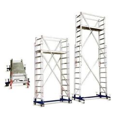 ALÜMİNYUM İSKELE 10 MT TELESKOPİK (TELES.15)
