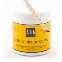 %30 Gümüş Kaynak Teli (5 Adet) + (500 gr) Asa-Flo  Gümüş Kaynak Dekapanı