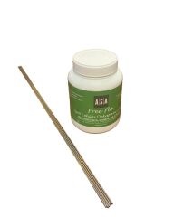 %40 Gümüş Kaynak Teli (5 Adet) +  (500 gr) Asa Free- Flo Gümüş Kaynak Dekapanı