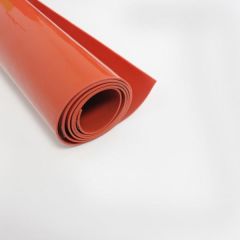 3 Mm Kırmızı Silikon Levha (En: 1 Metre x Boy: 0,50 Metre)