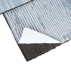 6 mm Alüminyumlu Yapışkanlı İzole Kauçuk Sünger  (En:1 Metre Boy:1 Metre)