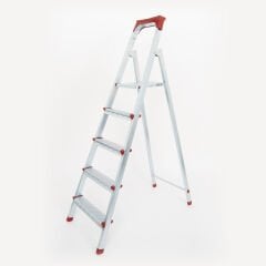 5 Basamaklı Alüminyum Merdiven (0,6 mm Profil)