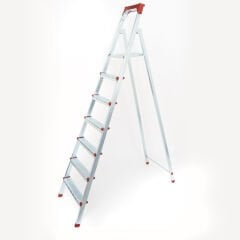 6 Basamaklı Alüminyum Merdiven (0,6 mm Profil)