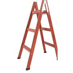 Step Frigya 3 Basamaklı Çift Çıkışlı Ahşap Merdiven (Yükseklik 1.10 Mt)