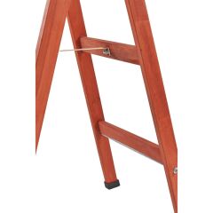 Step Frigya 4 Basamaklı Çift Çıkışlı Ahşap Merdiven (Yükseklik 1,40 Mt)