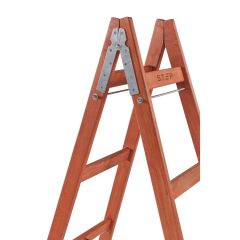 Step Frigya 5 Basamaklı Çift Çıkışlı Ahşap Merdiven (Yükseklik 1,70 Mt)