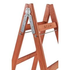 Step Frigya 6 Basamaklı Çift Çıkışlı Ahşap Merdiven (Yükseklik 2 Mt)