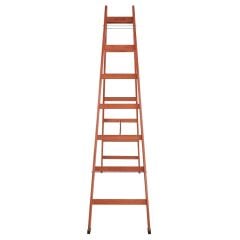 Step Frigya 7 Basamaklı Çift Çıkışlı Ahşap Merdiven (Yükseklik 2.30 Mt)