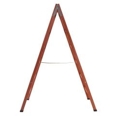 Step Frigya 8 Basamaklı Çift Çıkışlı Ahşap Merdiven (Yükseklik 2.60 Mt)