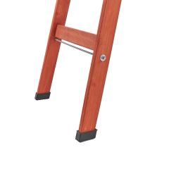 Step Frigya 9 Basamaklı Çift Çıkışlı Ahşap Merdiven (Yükseklik 2.90 Mt)