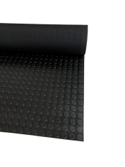 5 mm Puanlı Lastik Levha Siyah (En: 1,4 Metre Boy: 1 Metre)
