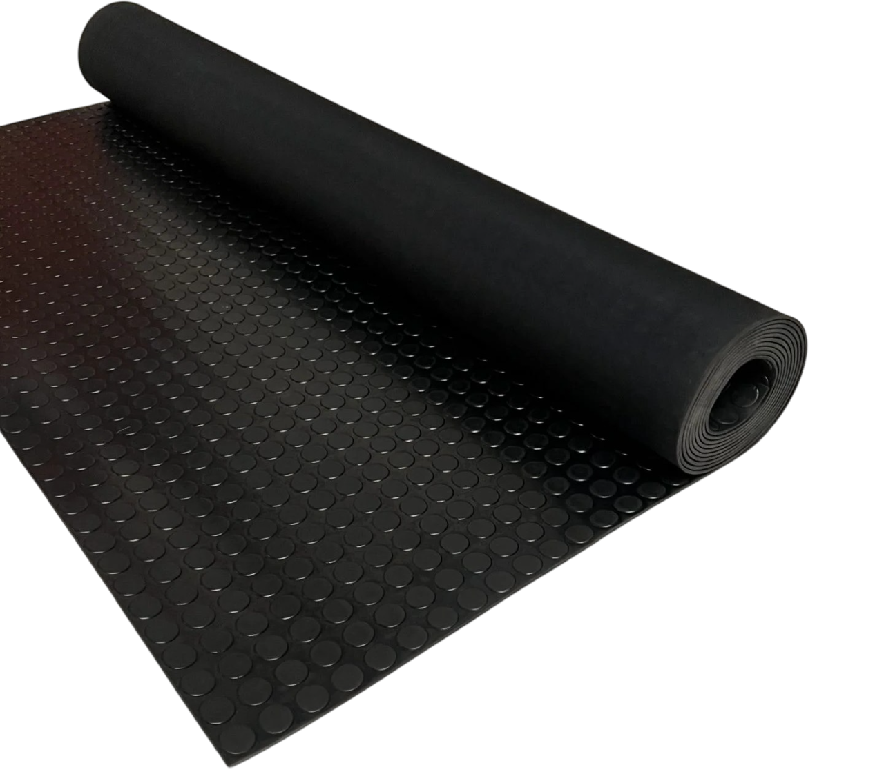 5 mm Puanlı Lastik Levha Siyah (En: 1,2 Metre Boy: 1 Metre)