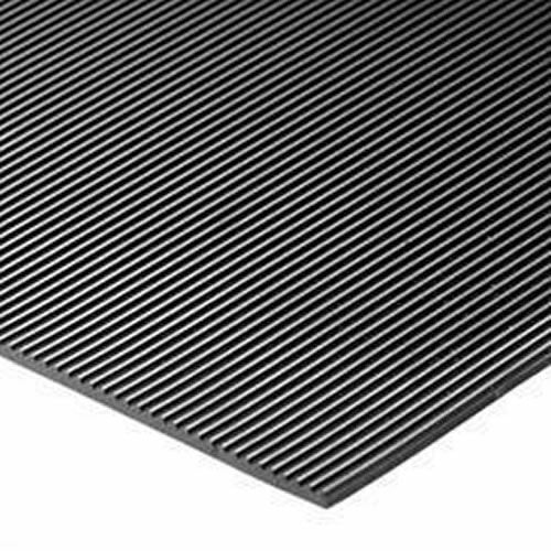 3 mm İnce Tırtırlı Lastik Levha Siyah (En: 1,2 Metre Boy: 1 Metre)
