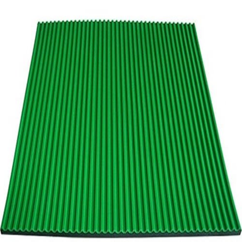 3 mm İnce Tırtırlı Lastik Levha Yeşil (En: 1,2 Metre Boy: 1 Metre)