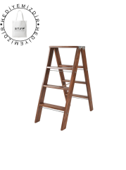 Step Gordios Çift Çıkışlı 3 Basamaklı Ahşap Merdiven