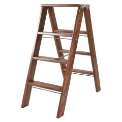 Step Gordios Çift Çıkışlı 3 Basamaklı Ahşap Merdiven