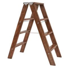 STEP GORDİOS AHŞAP ÇİFT ÇIKIŞLI 3 BASAMAKLI MERDİVEN