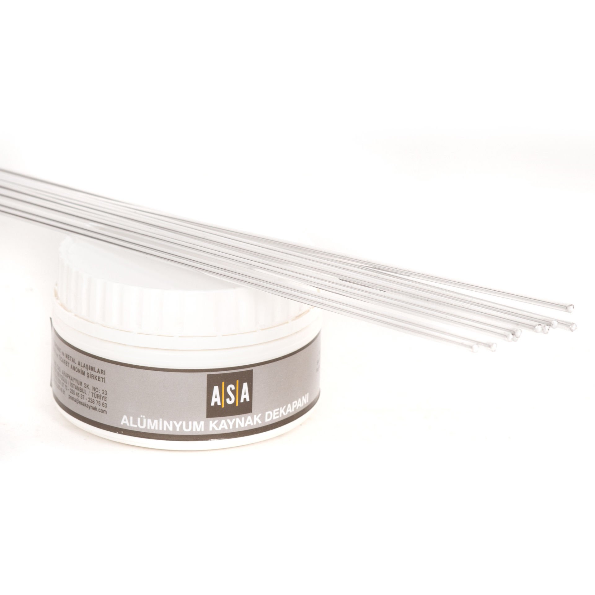 2,4 Mm Alüminyum Kaynak Teli (10 Adet) + (250 Gr) Alüminyum Kaynak Dekapanı