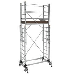 Alüminyum İskele Teleskopik (Sar7509) 2 x 2,5 = 5 Metre