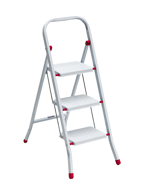 3 Basamaklı Pratik Metal Merdiven (SAR1633)