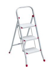 3 Basamaklı Pratik Metal Merdiven (SAR1633)